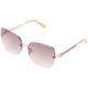 GUESS GF6119 Shiny Rose Gold/Gradient Brown One Size