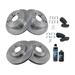 2008-2010 Saturn Vue Front and Rear Brake Pad and Rotor Kit - TRQ