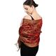 Achillea Damen Achi23 Pashmina-Schal, rot, 28" W x 76" L