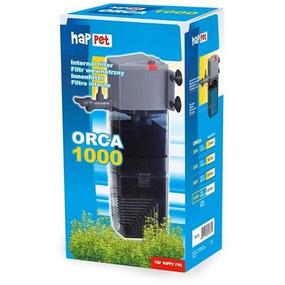 Happet - Orca 1000 Kompakt Innenfilter inkl. Aktivkohle box Filter bio Aquariumfilter Aquafilter