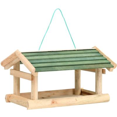 Vogelfutterhaus Massivholz 35x29,5x21 cm Vidaxl 228536