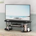 Ebern Designs Sarwa TV Stand for TVs up to 50" Wood in Gray/Black | 15.7 H in | Wayfair 27F7624E2DE9437CA8FD7172EEF9C903