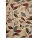Brown/Red Area Rug - Lark Manor™ Feagin Floral Dark Red/Dark Brown Area Rug Polypropylene in Brown/Red, Size 24.0 W x 0.43 D in | Wayfair