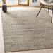 White 36 x 0.25 in Indoor Area Rug - Highland Dunes Reinheimer Handwoven Flatweave Jute/Sisal Blue/Natural Area Rug Jute & Sisal, | Wayfair