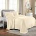 Latitude Run® Josann Solitaire Matelasse Bedspread Set Cotton in White | Full Bedspread + 2 Standard Shams | Wayfair CHMB1374 39731628