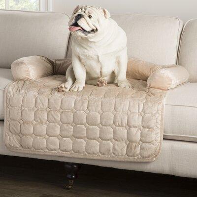 Archie & Oscar™ Delilah Furniture Protector Bolster Polyester/Memory Foam in Gray, Size 5.0 H x 30.0 W x 30.5 D in | Wayfair