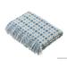 Merino Lambswool Throw Blanket - Milan - Clover, Made in England