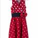 Disney Dresses | Disney Parks Minnie Mouse Dress Xs | Color: Red/White | Size: Xs