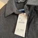 Zara Jackets & Coats | Gray Flannel Over Shirt Oversized Brand New Size M | Color: Gray | Size: M