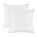 19” Square Outdoor/Indoor Zippered Pillow, (set of 2) By Austin Horn Classics