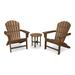 Trex Outdoor Furniture Yacht Club Shellback 3-Piece Adirondack Set