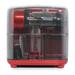 Omega Cold Press 365 Masticating Slow Juicer w/ On-Board Storage Plastic in Red | 10.24 H x 13 W x 10 D in | Wayfair JCUBE500RD