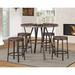 Williston Forge Kinsey 4 - Person Dining Set Wood/Metal in Brown | Wayfair 787AF2E448784F1FA1FE305BF72C0B16