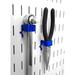 WFX Utility™ Slotted Storage Panel Deluxe 26 Piece Pegboard Hook Steel in Blue | 3 H x 2 W x 9 D in | Wayfair WFBS1738 37698639