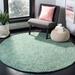 Green 48 x 0.5 in Area Rug - Bay Isle Home™ Millia Geometric Handmade Tufted Cotton Area Rug Cotton | 48 W x 0.5 D in | Wayfair BAYI8388 40777361