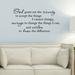 Winston Porter Dodsworth The Serenity Prayer, God Grant Me the Serenity to Accept the Things I Cannot Change Wall Decal in Black/Gray | Wayfair