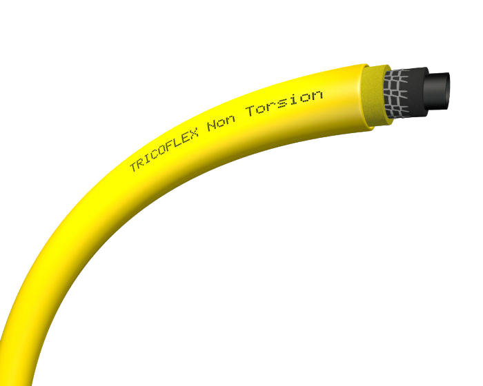 Tuyau d'arrosage jaune diamètre 15 mm longueur 25 m TRICOFLEX 116861
