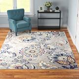 Gray 94 x 0.38 in Area Rug - Andover Mills™ Mountview Floral Area Rug Polypropylene | 94 W x 0.38 D in | Wayfair 274EA3ACB7A749DF8FF6D1EC67796611