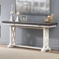 Highworth 64" Solid Wood Console Table Wood in Brown Laurel Foundry Modern Farmhouse® | 31 H x 64 W x 36 D in | Wayfair