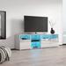 Orren Ellis Boutte TV Stand for TVs up to 88" Wood in White | 21.7 H in | Wayfair F66530892DDE4338BA850647E1CA3CBA