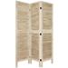 August Grove® Masvingo Solid Wood Folding Room Divider Wood in Brown | 67 H x 49.5 W x 0.88 D in | Wayfair D4C9674ABE89486CB81234F79339CC43