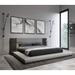 AllModern Amalie Low Profile Platform Bed Metal in Gray | 32 H x 87 W x 96 D in | Wayfair E0FAF2E0D14E495EBB21C61C5F42DB7B