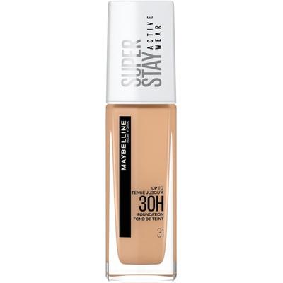 Maybelline New York Teint Make-up Foundation Super Stay Active Wear Foundation Nr. 31 Warm Nude
