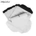 Inplostop – sac de courrier en plastique Poly PE de couleur blanche sac de courrier auto-adhésif