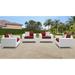 Miami 4 Piece Outdoor Wicker Patio Furniture Set 04a