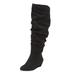 Extra Wide Width Women's The Tamara Wide Calf Boot by Comfortview in Black (Size 8 WW)