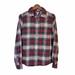 Carhartt Tops | Carhartt Burgundy White Plaid Shirt Women's Size S | Color: Red/White | Size: S