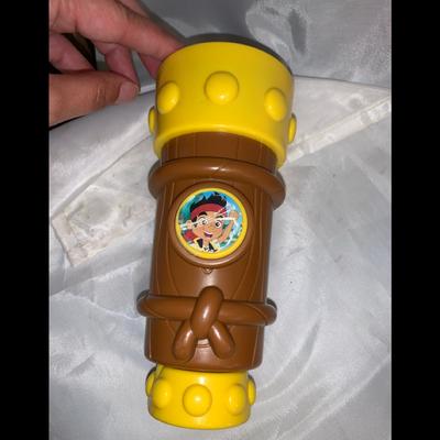 Disney Toys | Jake Neverland Pirates Talking Telescope Spyglass | Color: Brown/Yellow | Size: Osb