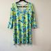 Lilly Pulitzer Dresses | Lilly Pulitzer Devon Serenity Now Dress Size M | Color: Blue/Green | Size: M