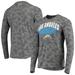 Men's MSX by Michael Strahan Black Los Angeles Chargers Camo Performance Long Sleeve T-Shirt