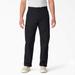 Dickies Men's Regular Fit Cuffed Work Pants - Black Size 30 27 (WPR05)