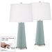 Aqua-Sphere Leo Table Lamp Set of 2 with Dimmers