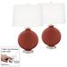 Madeira Carrie Table Lamp Set of 2 with Dimmers