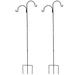 Red Barrel Studio® Josey Double Hanging Hook, Steel | 84 H x 11 W x 1 D in | Wayfair EC6FF33F3262464D9CB25DEEE3EE6389