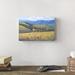 Union Rustic Mountain Pass I by Timothy O' Toole - Wrapped Canvas Painting Canvas in Blue/Brown/Yellow | 8 H x 12 W x 1.25 D in | Wayfair