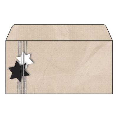 Sigel Weihnachts-Umschlag »Christmas Wrapping« 50 Stück, 22x11 cm Image