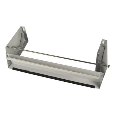 Papstar Folientrenngerät 1-fach für Frischhalte- und Alufolien - Breite bis zu 30 cm silber