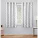 ATI Home Modo Metallic Geometric Grommet Top Curtain Panel Pair