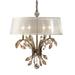 Uttermost Alenya 4-light Burnished Gold Metal Chandelier