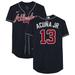 Ronald Acuna Jr. Atlanta Braves Autographed Navy Nike Authentic Jersey