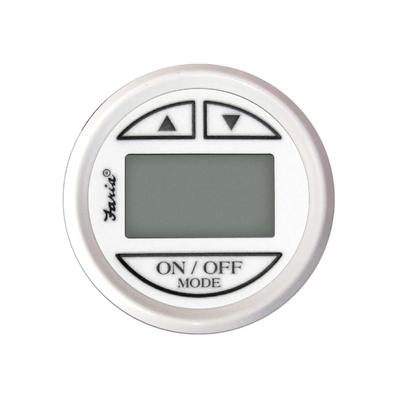 Faria Beede Instruments Depth Sounder With In-Hull Mounted Transducer - Dress White 13151