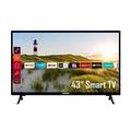 Telefunken XF43K550 43 Zoll Fernseher / Smart TV (Full HD, HDR, Triple-Tuner) - 6 Monate HD+ inklusive [2022] [Energieklasse E]