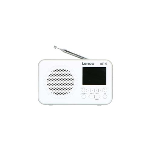 LENCO DAB+ Radio PDR-035 White Lenco