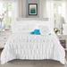 House of Hampton® Akber Microfiber Comforter Set Microfiber in White | Queen Comforter + 9 Additional Pieces | Wayfair