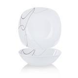 Brayden Studio® Ksawery 9" Salad Bowl, 35 Oz. Set Of 2 Porcelain China/All Ceramic in White | 2.25 H in | Wayfair 0CAC1B40B97C484285458B8331FF5AD5