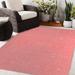 Pink 144 x 108 x 0.08 in Area Rug - Dakota Fields Amabella Southwestern Indoor/Outdoor Area Rug Polyester | 144 H x 108 W x 0.08 D in | Wayfair